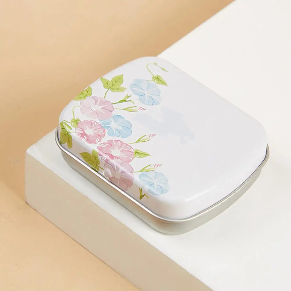 Mini Metal Hinged Tin Box with Lid, Empty Tins, Small Storage for Candy, Jewelry Collect Cases, Home Organizer Oasis Select H 60x47x15mm