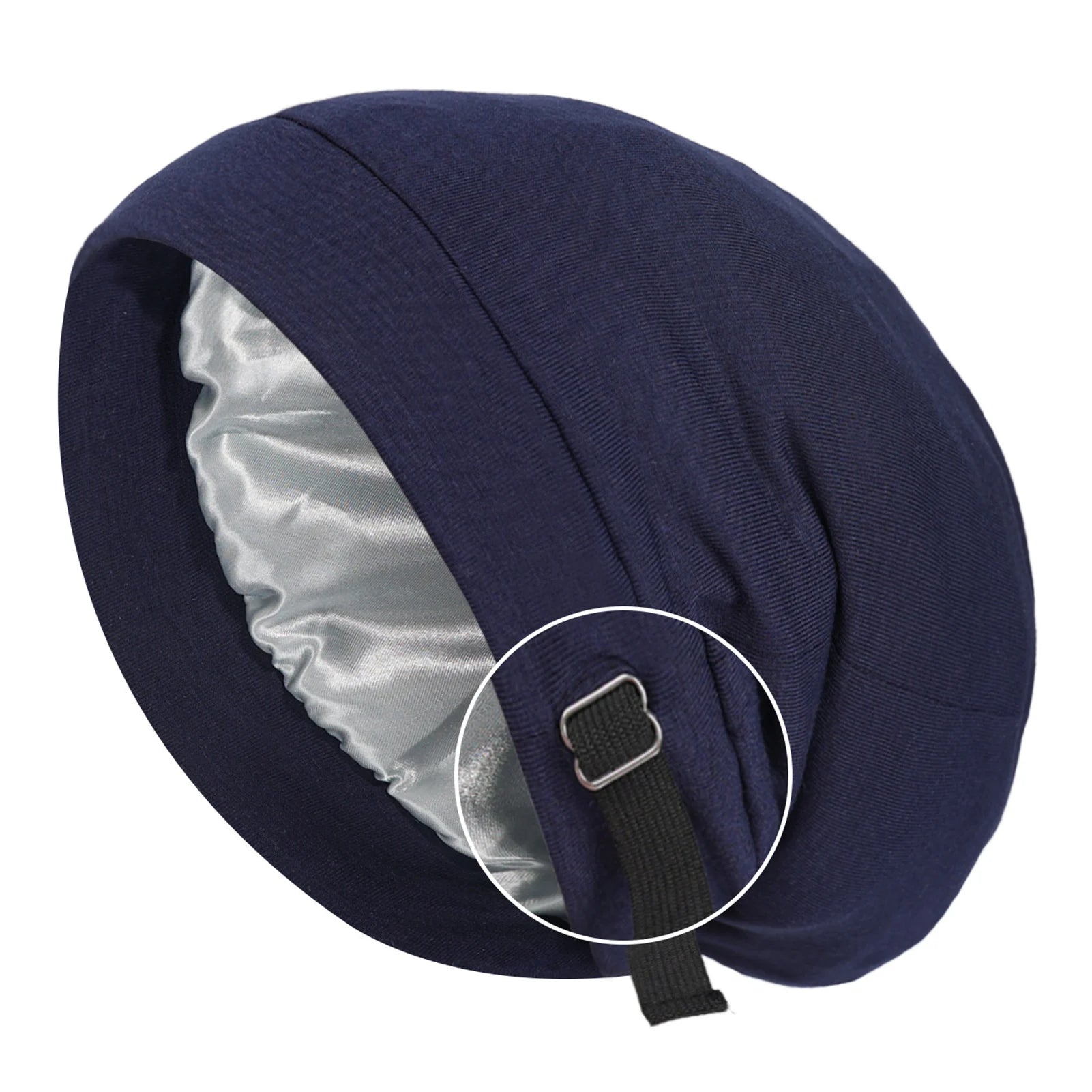 Satin Sleep Bonnet – Adjustable Hair Cap for Women
