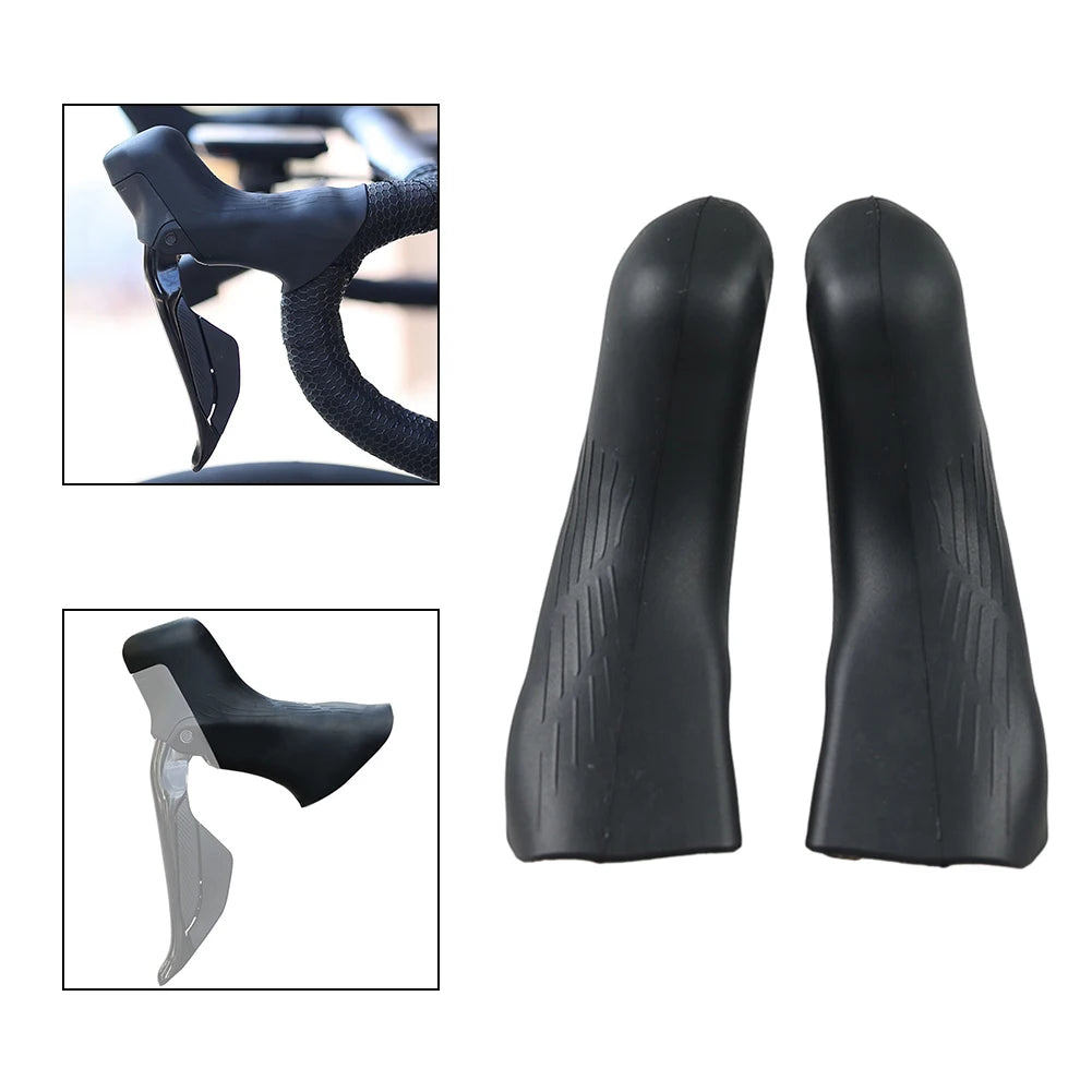 For 105 Di2 St-R7170 Parts Brake Levers Covers Bicycle Bike Parts Silica Gel Useful About 55g Accessories Black Oasis Select