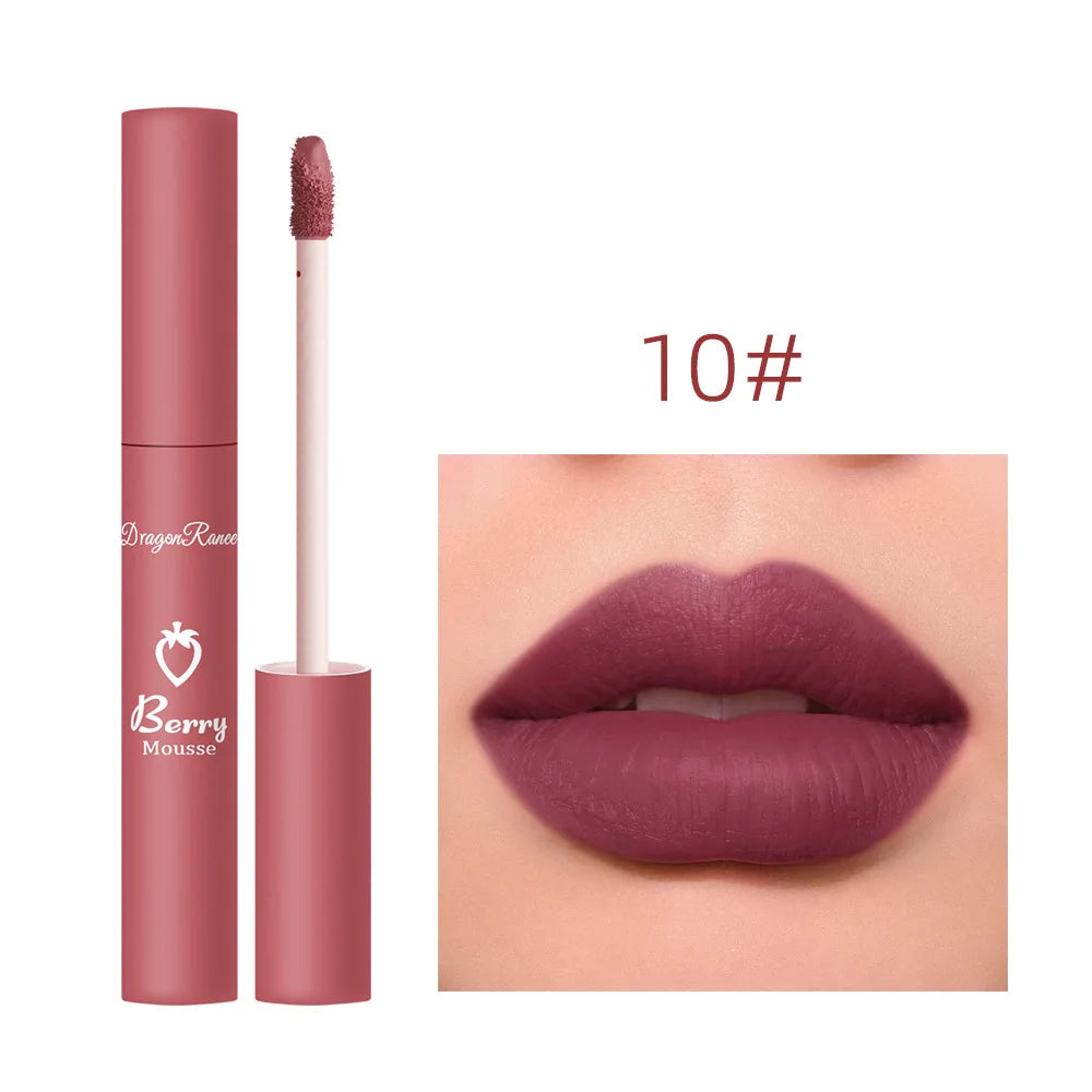 Dragon Ranee Velvet Matte Liquid Lipstick – Waterproof Long-Lasting