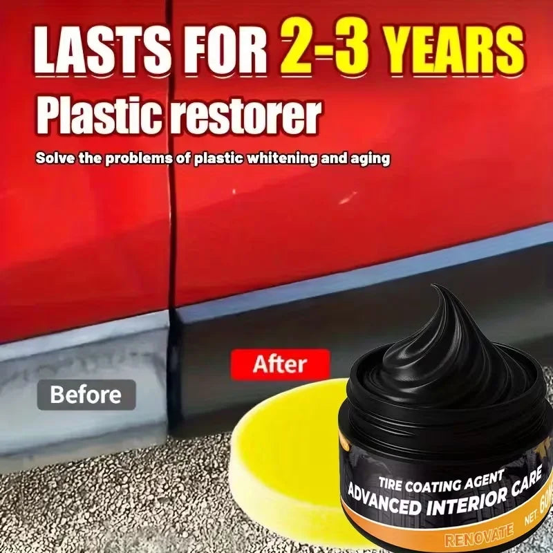 Car Repair Wax & Scratch Remover with Sponge | Glossy Finish