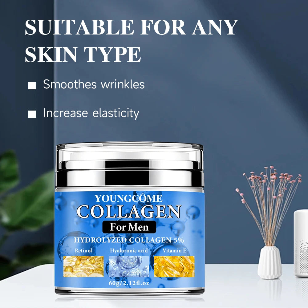 YOUNGCOME Men's Retinol Face & Neck Firming Cream | Daily Moisturizer Men's Face Cream Oasis Select