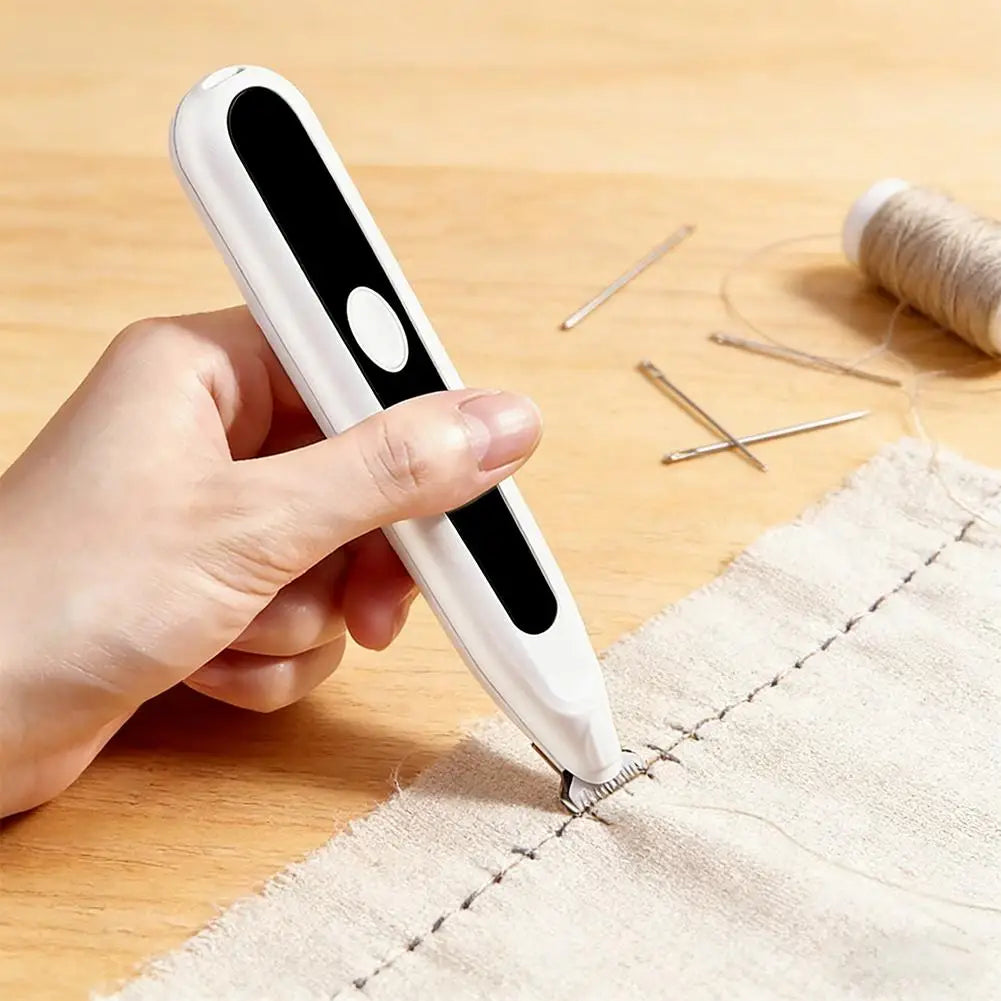 Professional Electric Seam Ripper Embroidery Stitch Eraser & Thread Remover Tool for Tailors Quilters & Sewing Enthusiasts Oasis Select