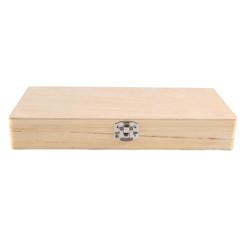 Wooden Slide Storage Box, Holds 50 Slides, Microscope Slide Box Easy Install Easy To Use Oasis Select wood