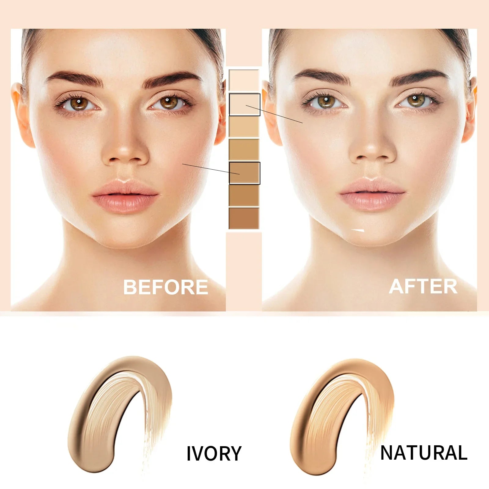 Eelhoe CC Cream Primer – Matte, Pore-Minimizing Concealer CC Cream Primer Oasis Select