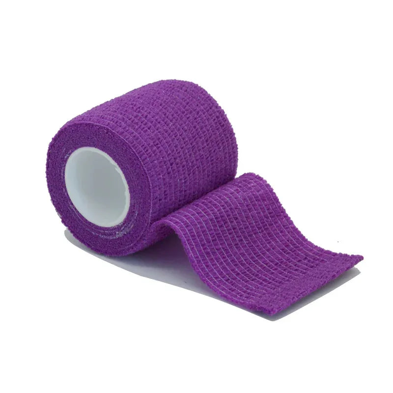 48/1Pcs Purple Sport Self Adhesive Elastic Bandage Wrap Tape Elastoplast For Knee Support Pads Finger Ankle Palm Oasis Select