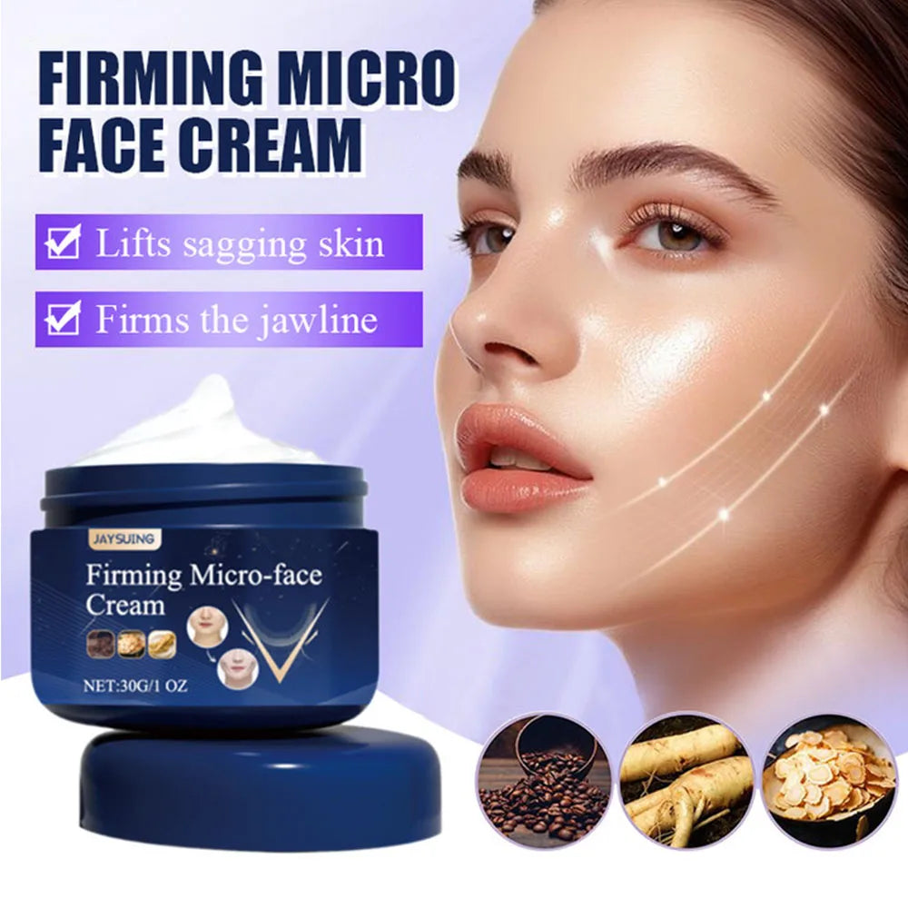 Face-lift Slimming Cream Slimming Firming Hydrating and Moisturizing Face Anti-aging Brightening Cream Products 30g Oasis Select