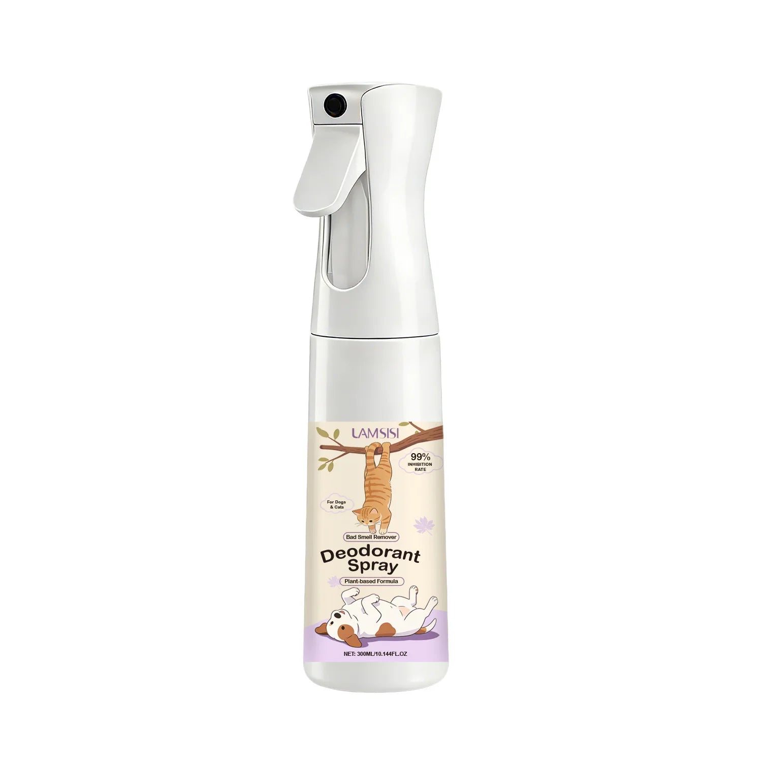 Plant-Based Pet Deodorant Spray Dogs & Cats 300ml | 24H Fresh Pet Deodorant Spray Oasis Select