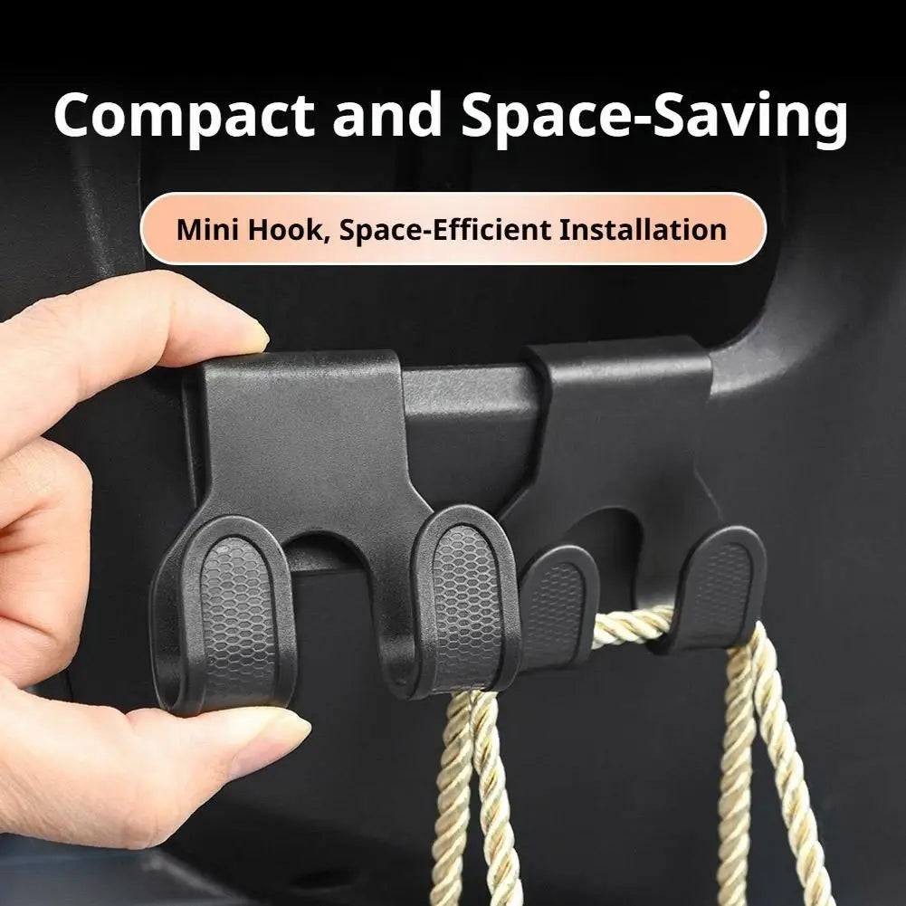 Motorcycle Helmet Hook – Snap-On Double Hanger for E-Bikes