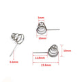 5PCS AAA Battery NIckel Wire Spring AA Battery Negative And Positive Coils Spring Contact Plate DIY Accessories Oasis Select A2 AA