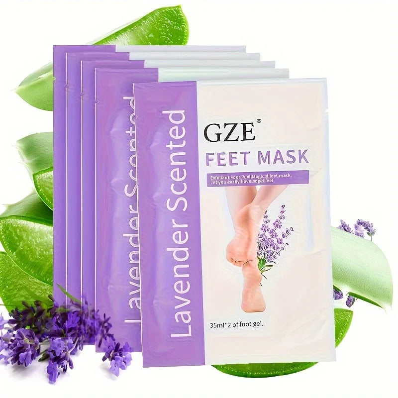 GZE Foot Peel Mask – Exfoliating Treatment for Smooth Feet