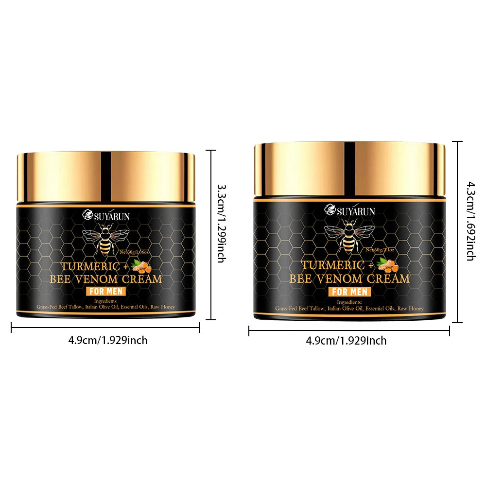 SUYARUN Bee Venom Anti-Aging Face Cream for Men | Moisturizing