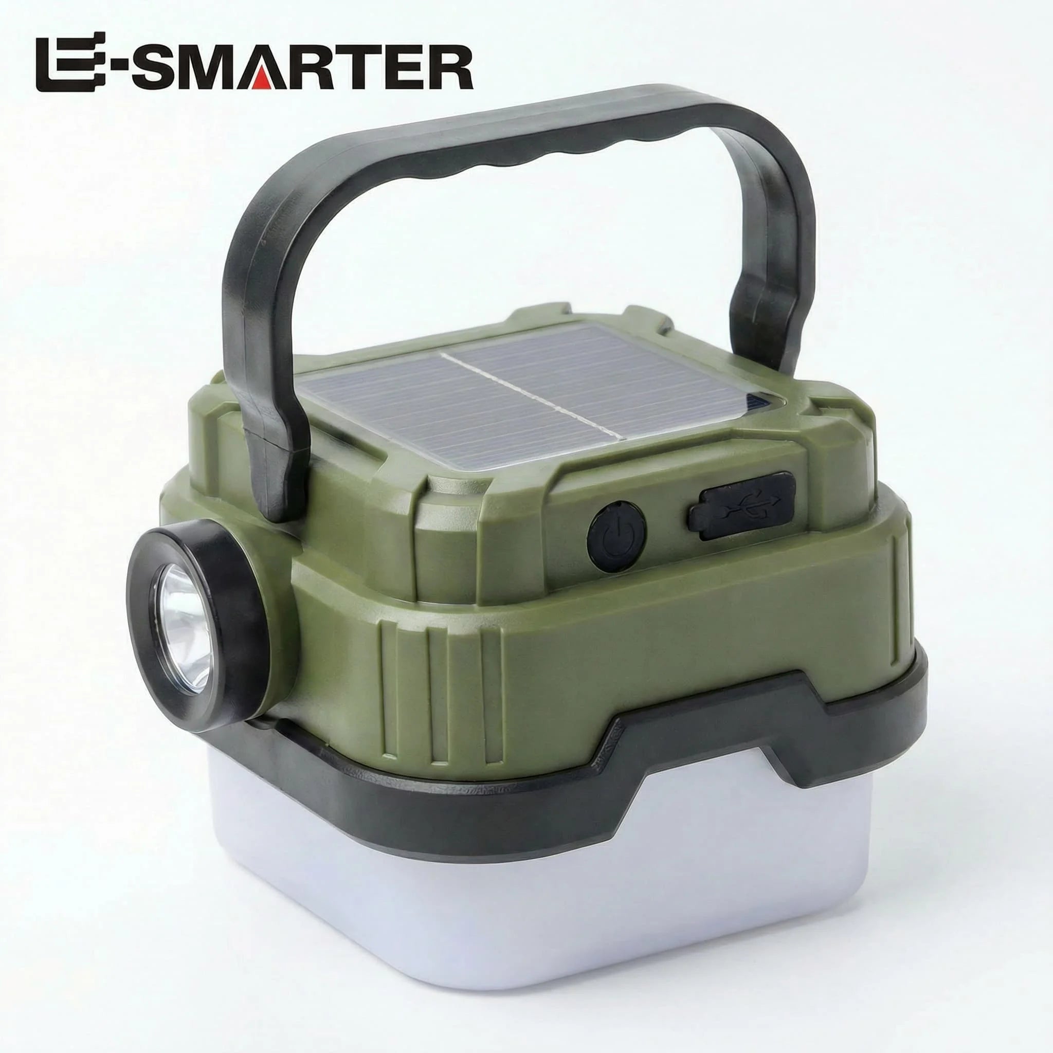 Portable Solar Camping Light Square Outdoor Emergency Lamp Multi-Function Rechargeable Lighting Oasis Select