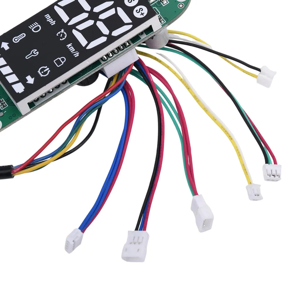 For Xiaomi For MI4 Ultra Electric Scooter TurnSignal Display Circuit Board Replacement Dashboard 10x3x2cm Green Oasis Select