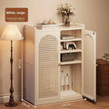New Chinese storage cabinet, cover box, meter box, cover ugly storage box, simple installation cabinet without punching holes Oasis Select White-4-97cm