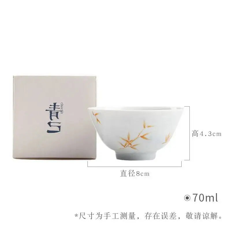 Blue And White Master Cup Kung Fu TeacupCeramic Tea Cup Oasis Select 2