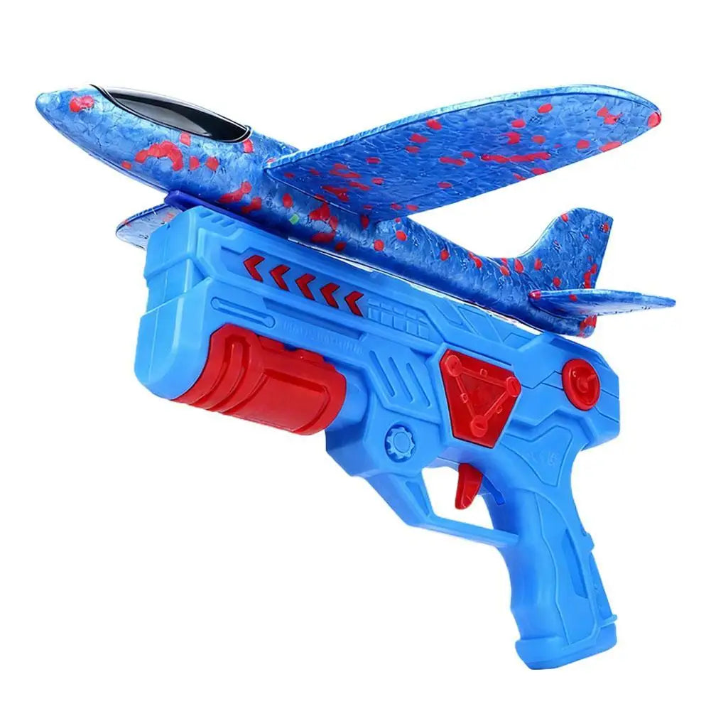 Foam Plane Catapult Launcher Toy for Kids – Outdoor Flying Fun