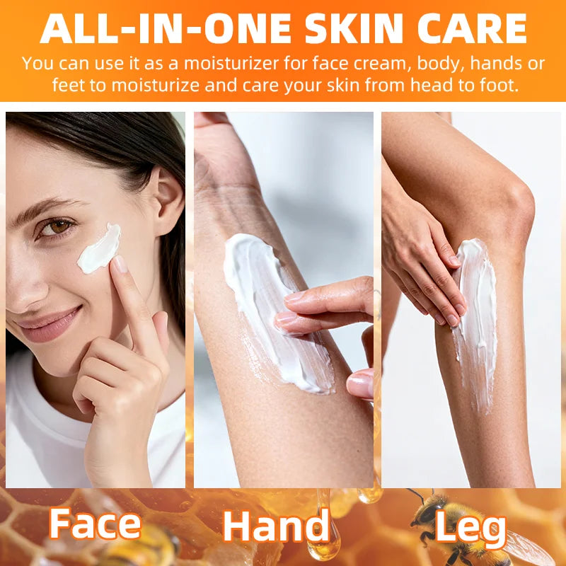 YUITIKUE 25% Shea Butter Cream – 48H Moisture, Honey & Vitamin E