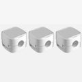 1/3/6PCS Magnetic Cable Clips Cable Smooth Adjustable Cord Holder Under Desk Cable Management Wire Keeper Cable Organizer Oasis Select 3 Pcs White