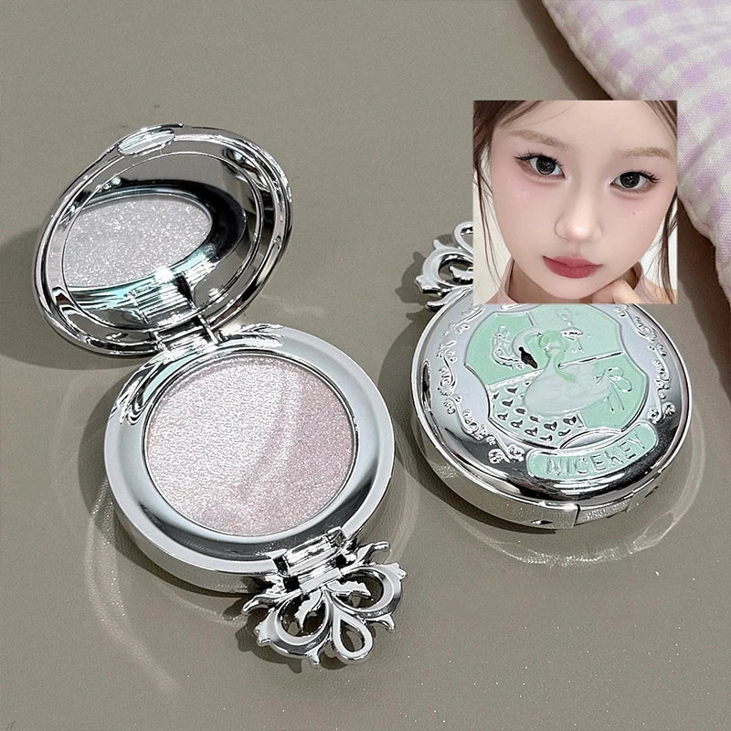 NICEKEY Champagne Gold Glitter Highlighter Shimmer Eyeshadow