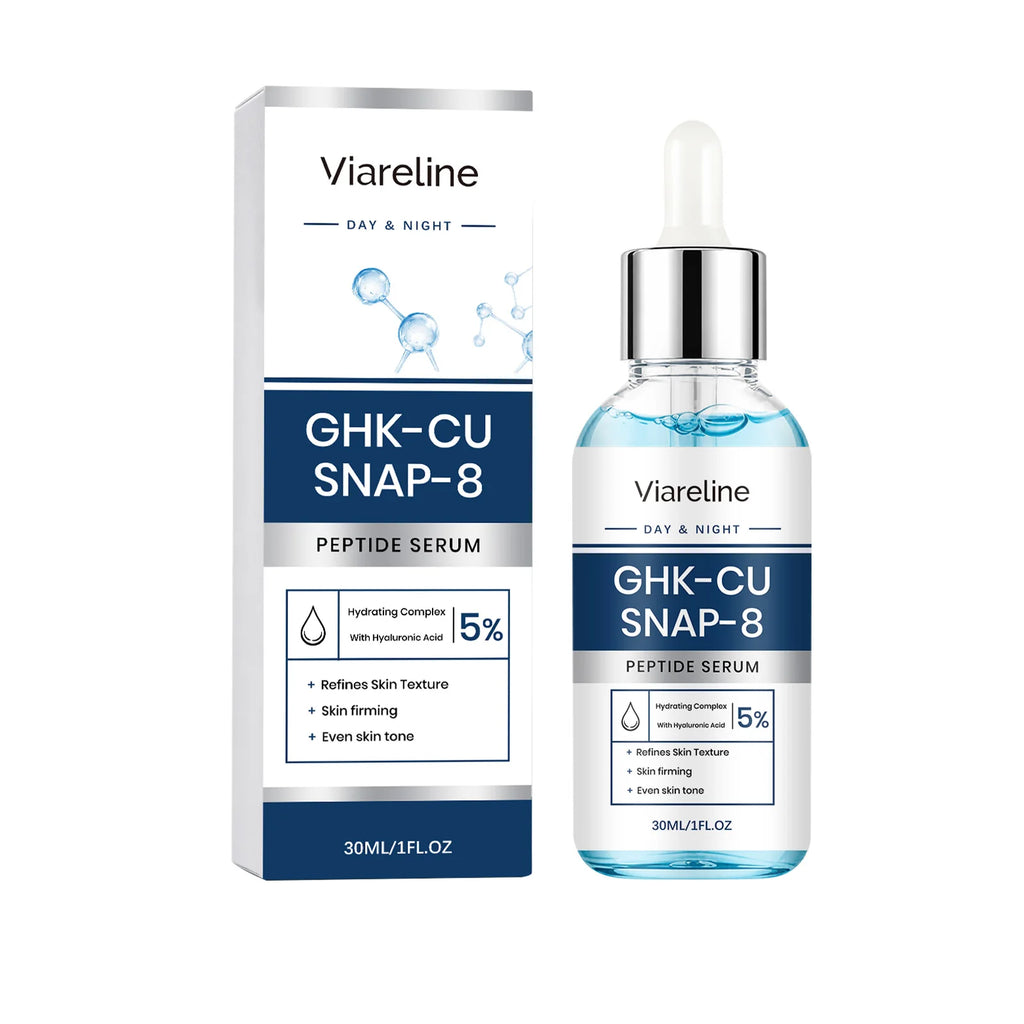 Viareline Copper Peptide Serum – Anti-Aging & Brightening Face Serum Oasis Select 30ml boxed