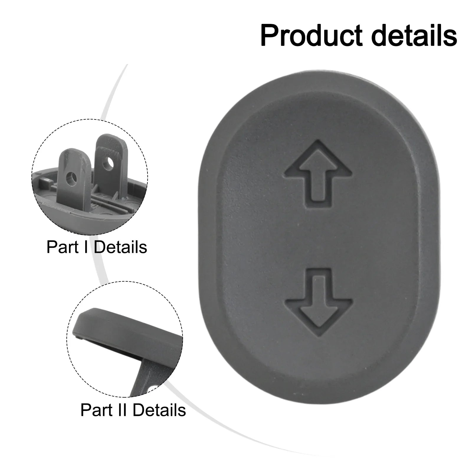 For Ninebot MAX/G2/F2/PRO E-Scooter Turn Signal Switch Button Electric Scooter Steering Wheel Light Switch Push-button Accessory Oasis Select