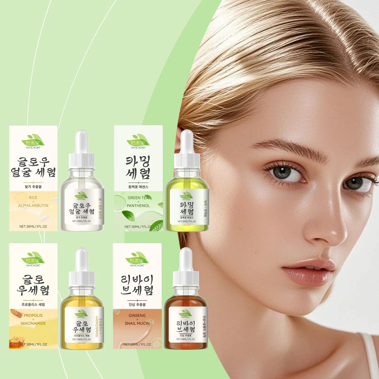 HANCHOBIT Propolis Essence – Hydrate, Brighten & Soothe Propolis Face Serum Oasis Select