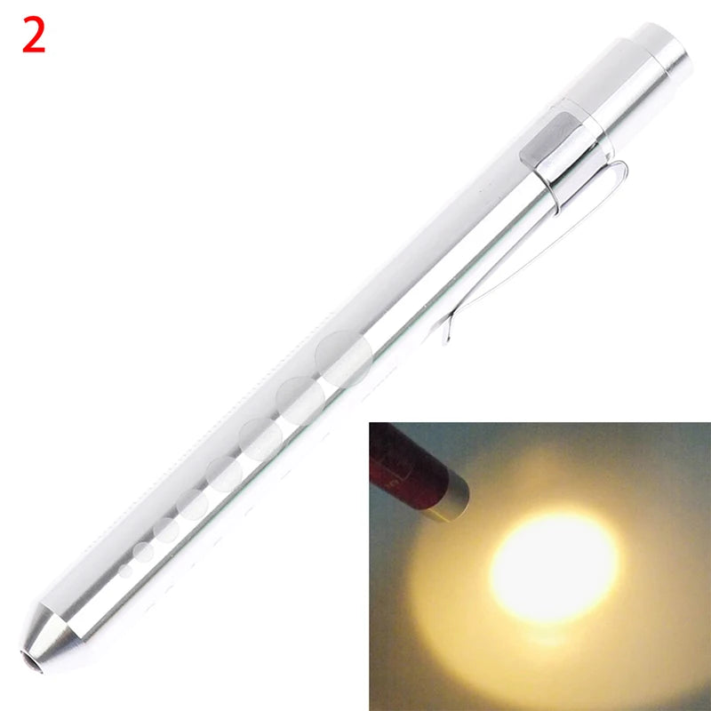 Oral Xamination Pen Light, Pen Flashlight, Pupil Examination Pen Light, Medical Pen Light With Pupil Gauge And Ruler Oasis Select MR-09