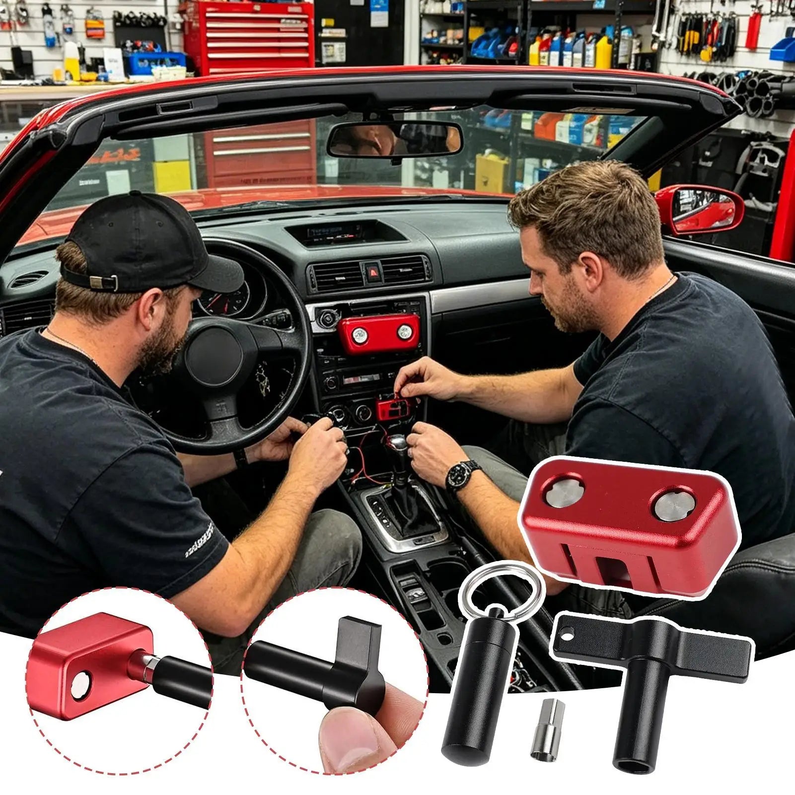 OBD Lock Heavy Duty Under Dashboard Obd Blocker Key Cloning Prevention for Owners Enthusiasts Drivers Professionals Overnight Oasis Select