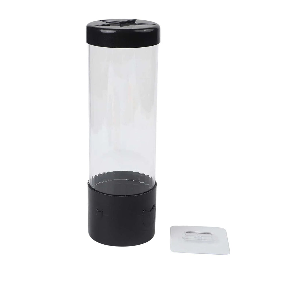 Disposable Paper Cups Wall Mount Disposable Automatic Remover Cup Holder Cup Taker For Water Dispenser Cups Container Oasis Select Black