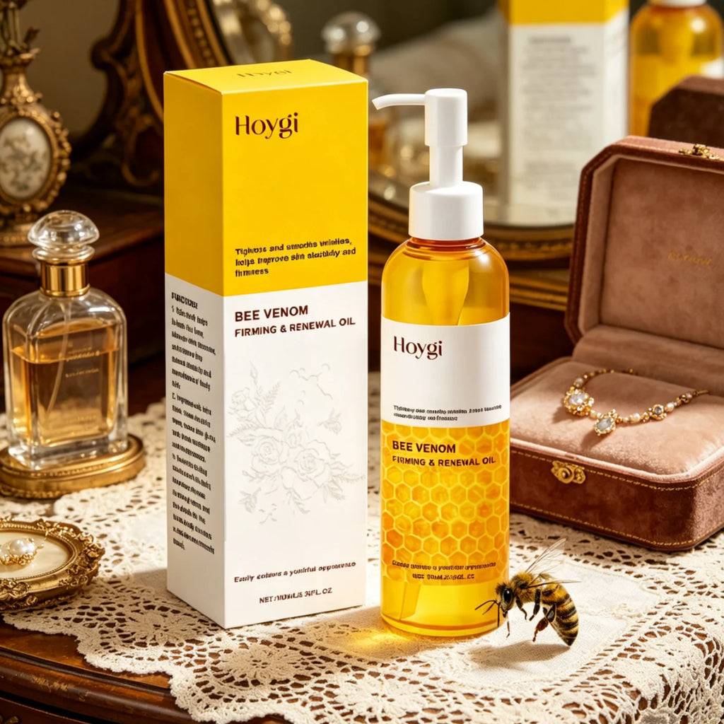 Hoygi Bee Venom Firming Body Oil – Skin Tightening 100ml Firming Body Oil Oasis Select