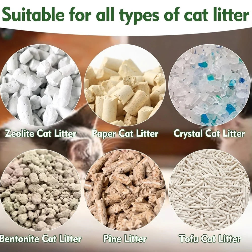 High-Performance Activated Carbon Cat Litter Deodorizing Beads – Lightly Scented Instantly Absorbs Odors.Long Lasting Freshness Oasis Select