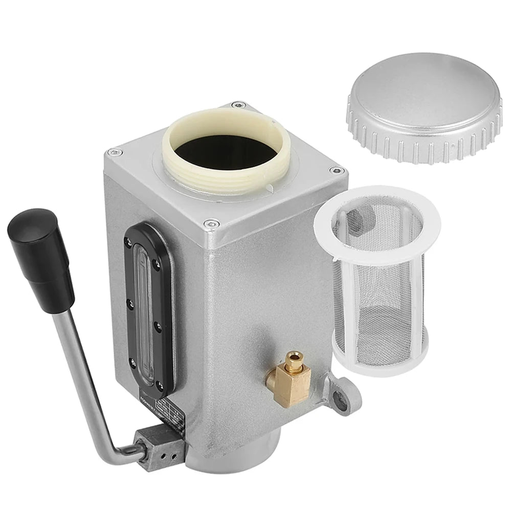 Manual Double Outlet Lubrication Oil Pump – CNC & Lathe