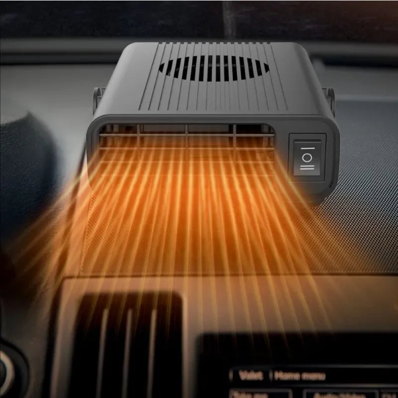 Winter Car Heater Fan 12V/24V 200W Electric Cooling Heating Auto Windshield Defroster Defogging Demister Car Anti-Fog Heater Oasis Select