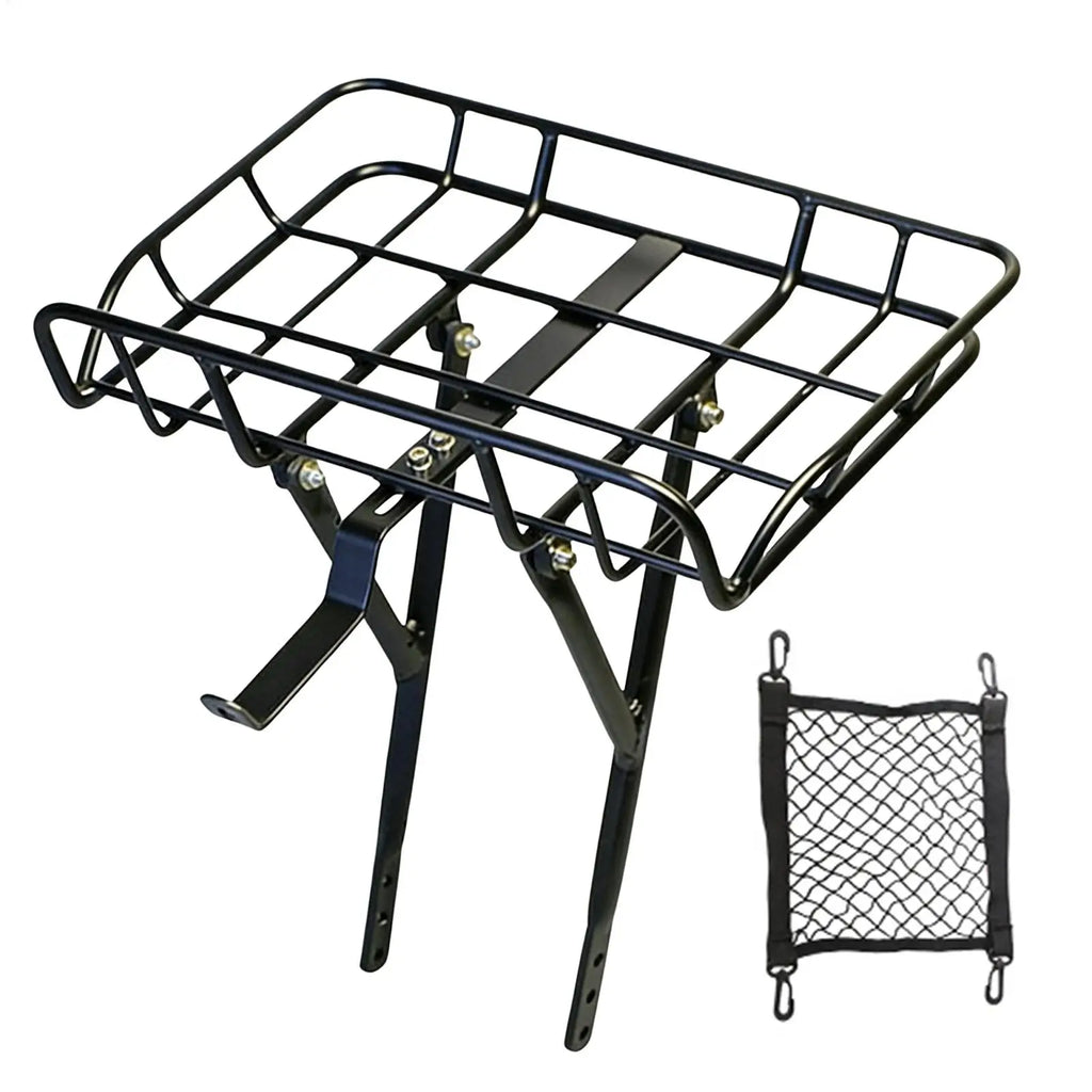 Bike Rack for Bike Lightweight Bracket Luggage Holder Large Front Bicycle Basket for Biking Cycling Touring Delivery Travel Oasis Select