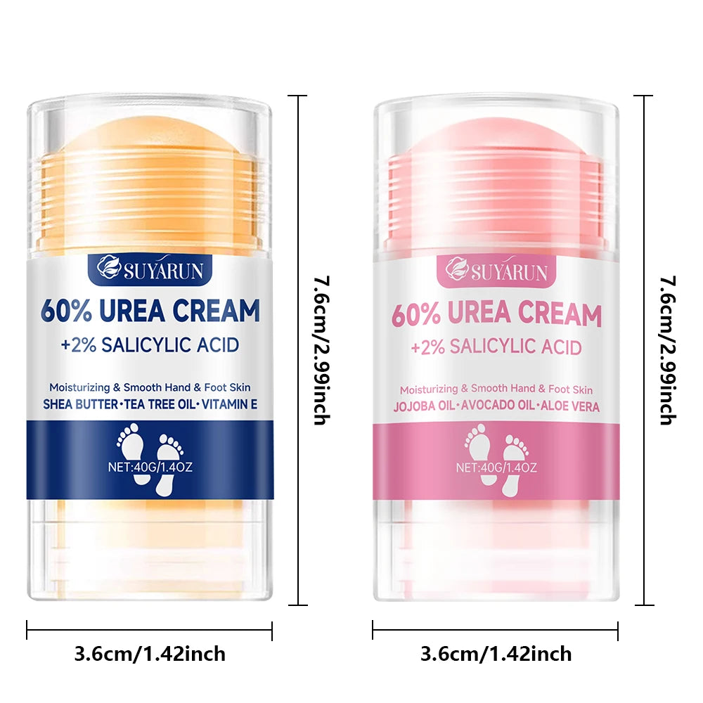 SUYARUN 60% Urea Foot Cream Stick – Hydrating & Exfoliating