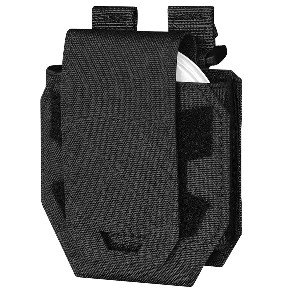 Molle Handcuff Pouch Shackles Holder Case Quick Draw Universal Handcuff Holster Standard Chain Cuff Cover Belt Pouch Oasis Select black