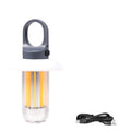 Powerful LED Flashlight USB Rechargeable 8 Tungsten Filament Camping Lantern Outdoor Portable Hook Tent Lamp Handheld Flashlight Oasis Select 1PC
