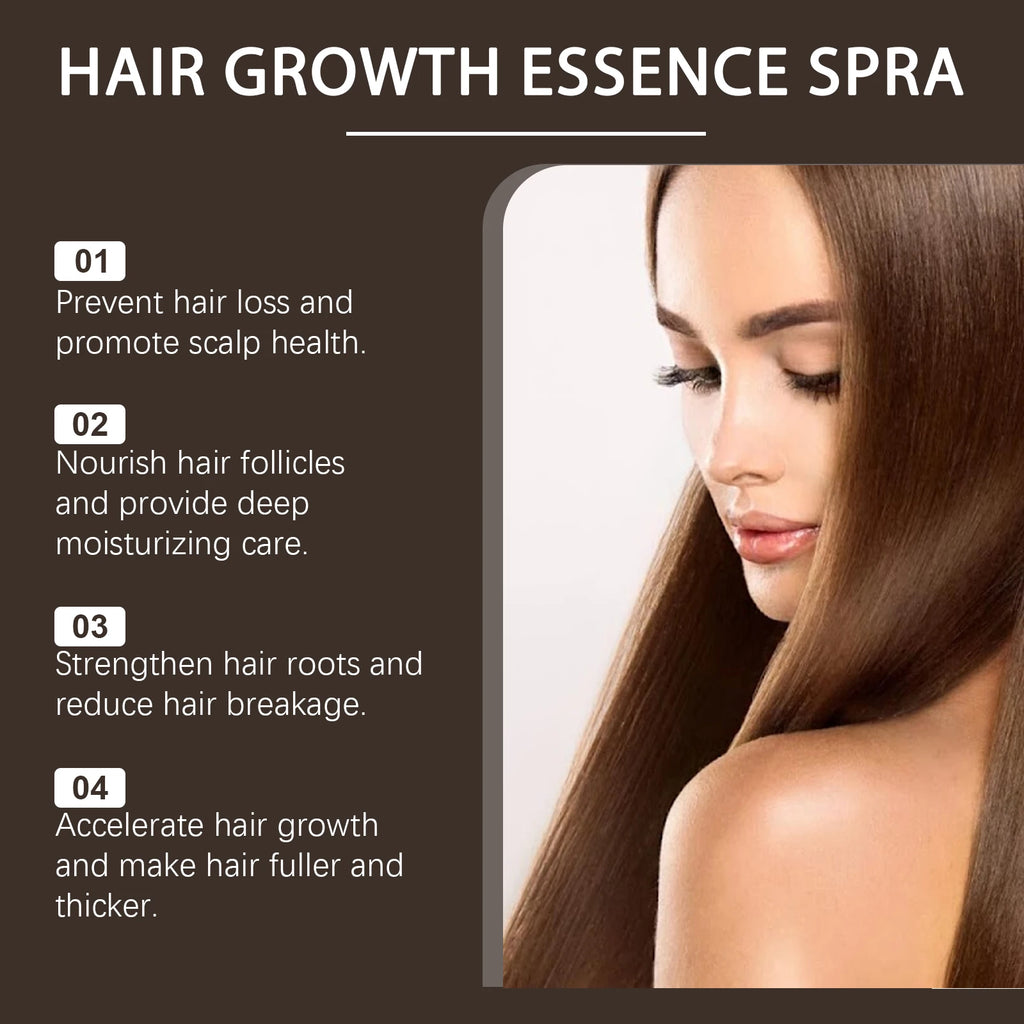 Ginger Oil For Hair Growth Serum Repair Damaged Hair Improve Hair Thinning Frizziness Reduce Split End Hair Loss Treatment Spray Oasis Select