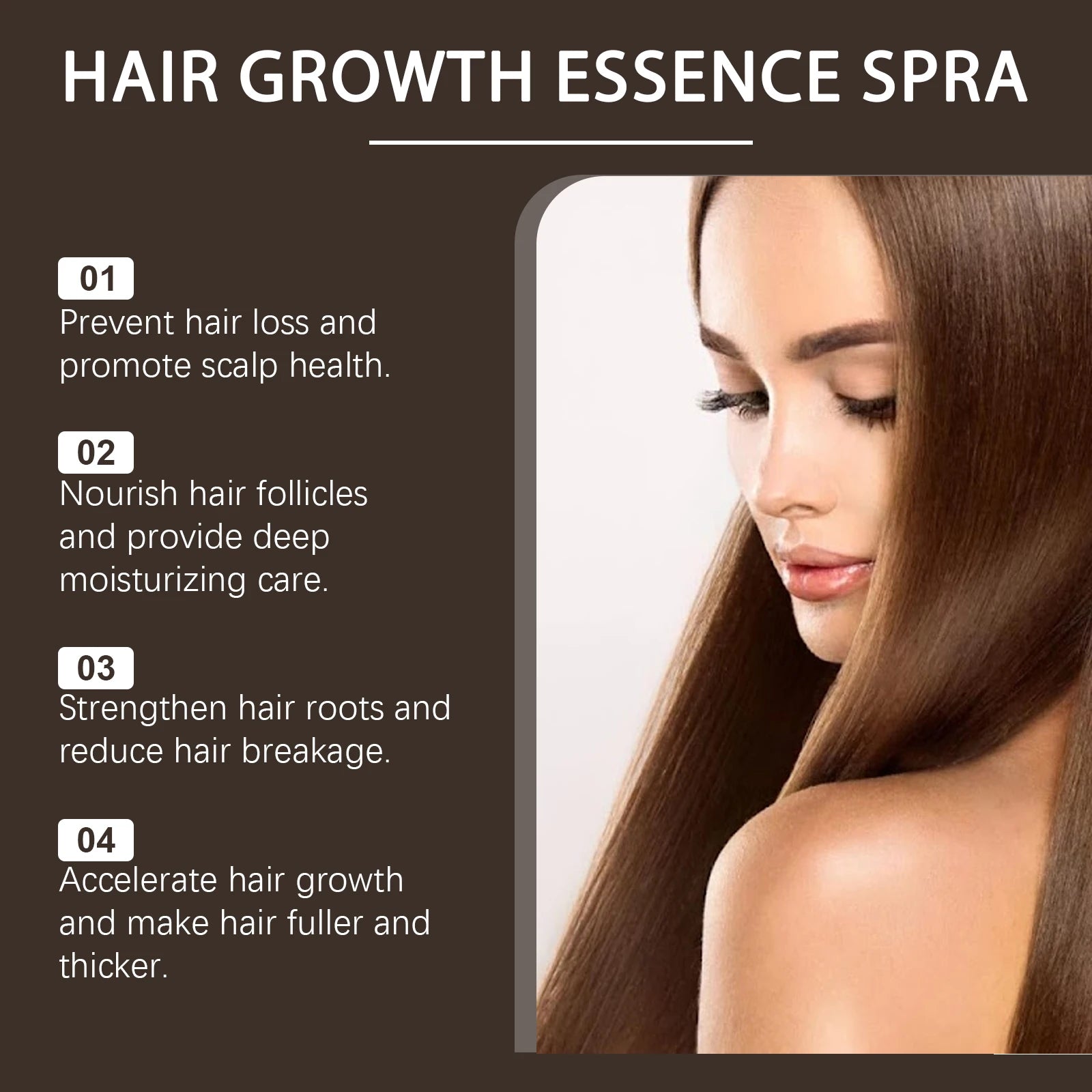 Ginger Oil For Hair Growth Serum Repair Damaged Hair Improve Hair Thinning Frizziness Reduce Split End Hair Loss Treatment Spray Oasis Select