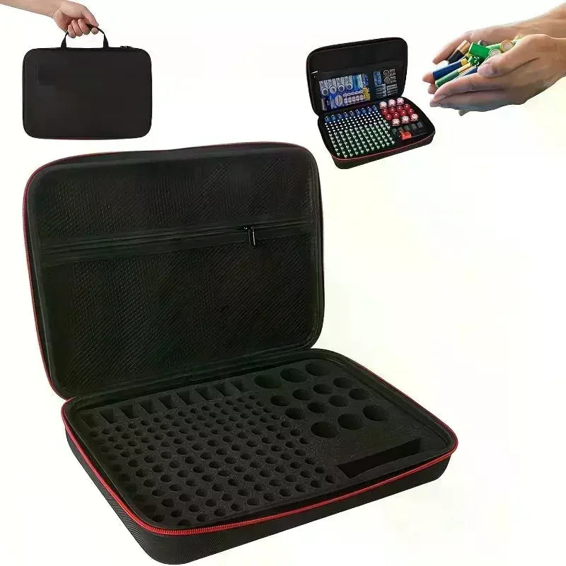 EVA Battery Storage Box – Dustproof, Portable Organizer