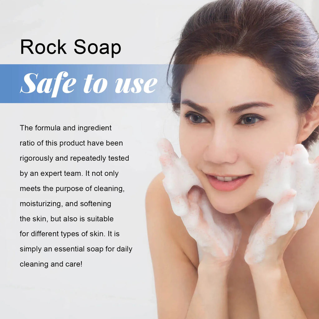 Rock Crystal Bath Soap 100g – Moisturizing Body Bar All Skin Types