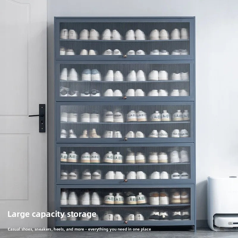 Shoe cabinet door, household door, shoe rack, multi-layer simple and large-capacity storage, indoor entry, dormitory Oasis Select