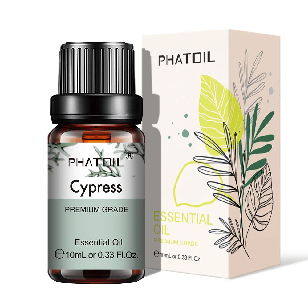 PHATOIL 10ml Pure Natural Essential Oils for Diffuser & Aromatherapy