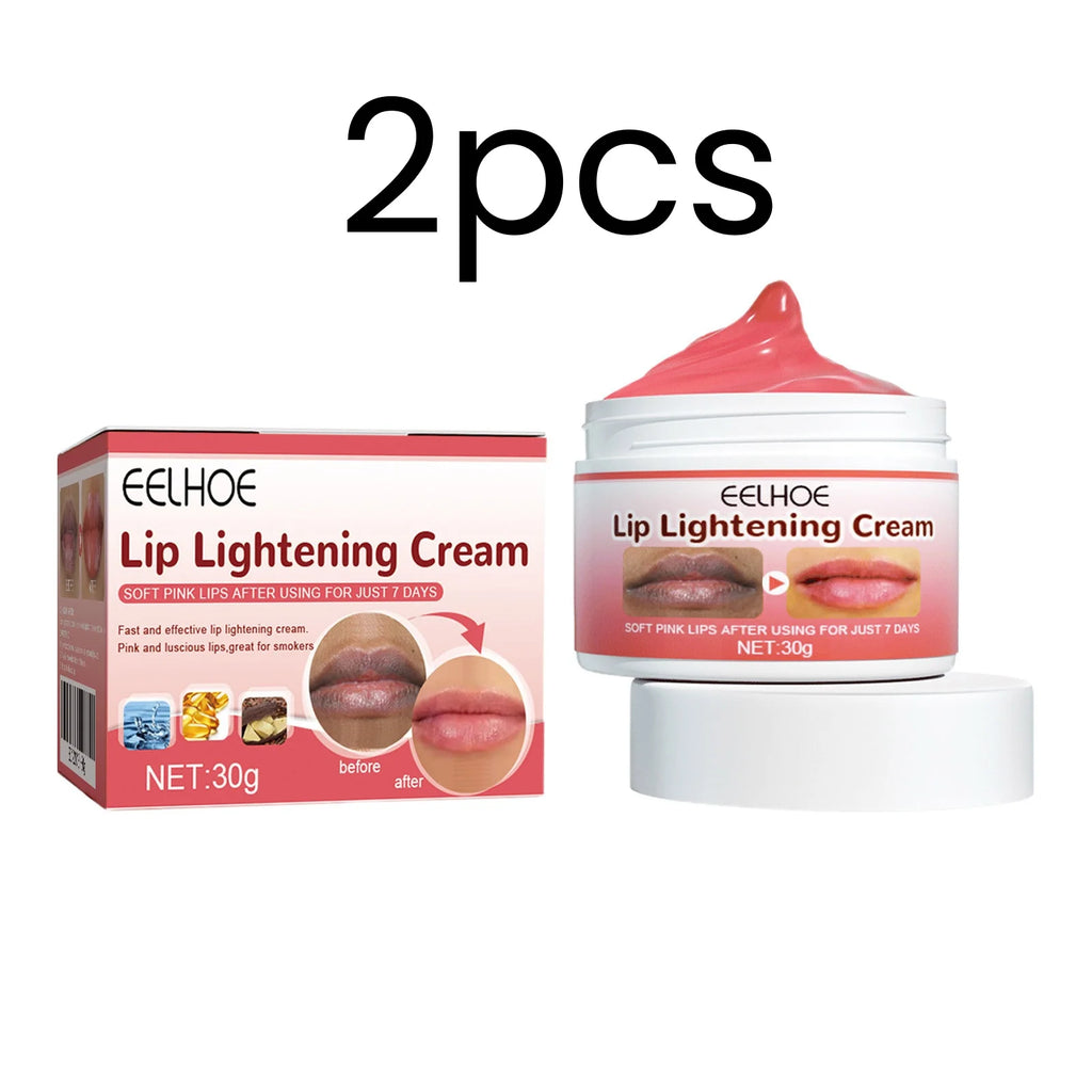 EELHOE Lip Lightening Cream – Hydrating & Brightening Balm Lip Lightening Cream Oasis Select 2pcs