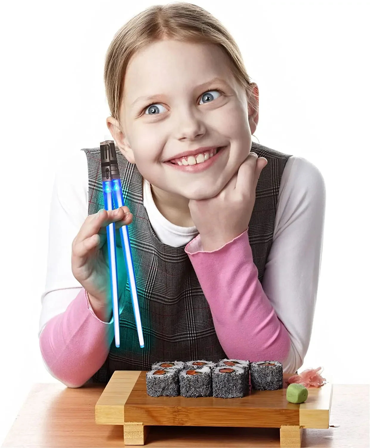 Chop Sabers Lights Up Lightsaber Chopsticks Luminous Chopsticks Night Tableware Multi-Color Chopsticks Oasis Select