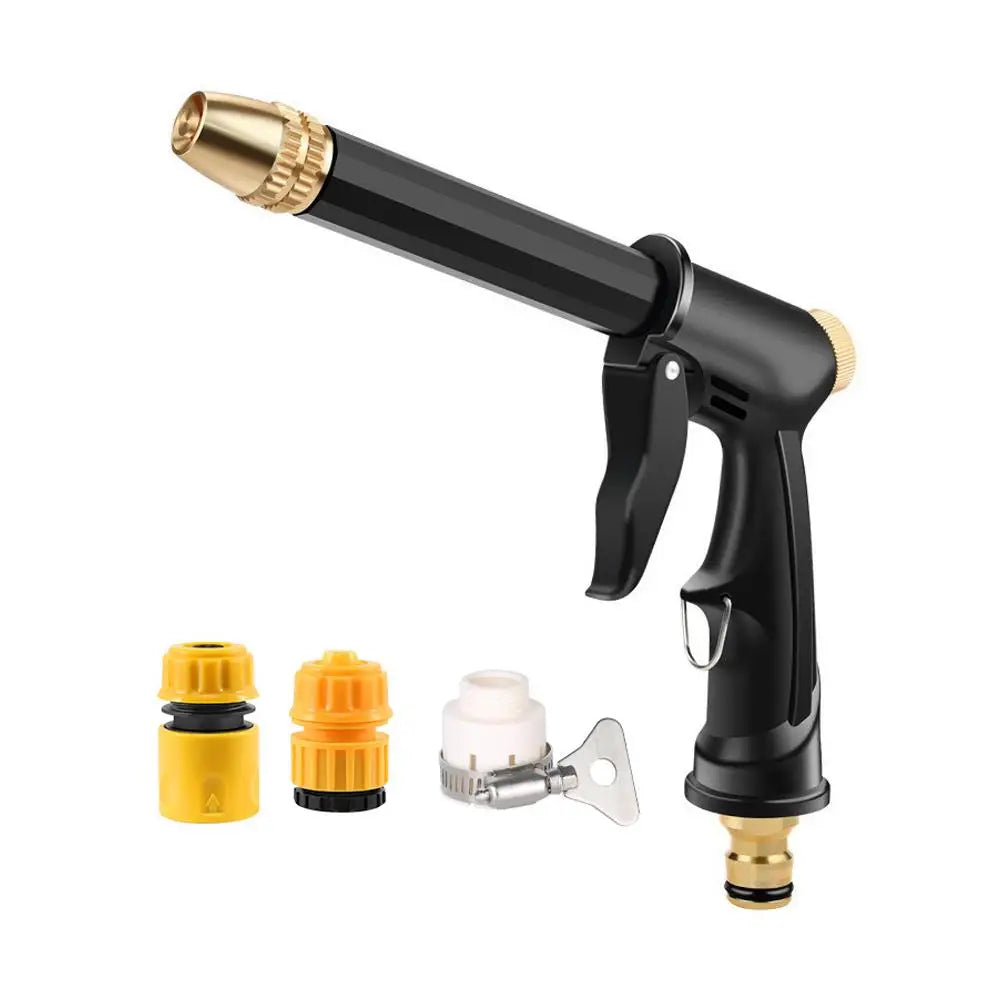 High Pressure Water Gun With Adjustable Nozzle, Foam Pot For Household Car Wash Cleaning, Garden Watering, Floor Window Cleaning Oasis Select 02