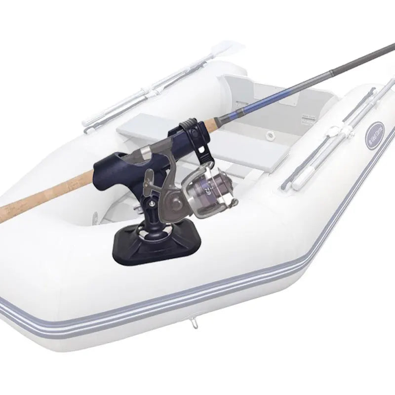 Inflatable PVC Boat Fishing Rod Rack Dinghy Raft PVC Collapsible Fixer Fix Pole Mount Angle Bracket Kayak Fishing Rod Holder Oasis Select