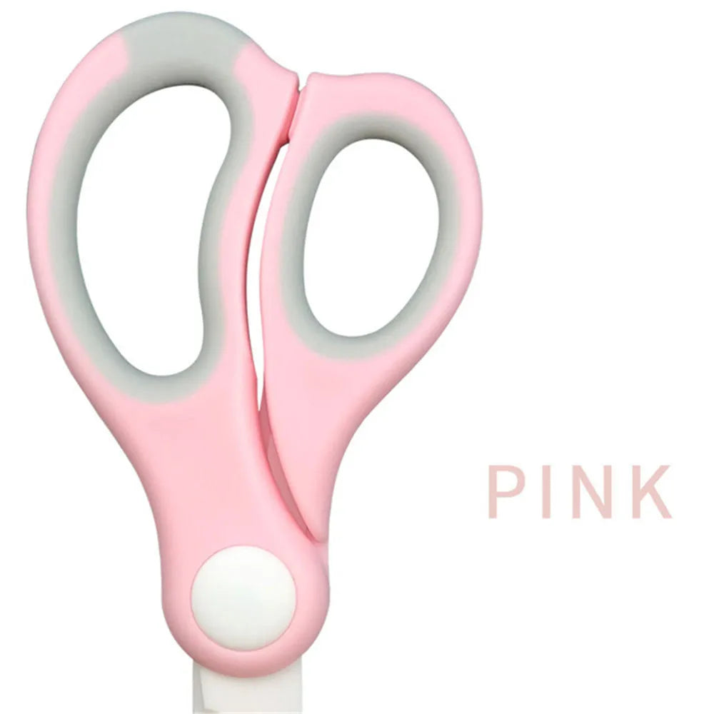 Sewing Scissors For Fabric Profession Stainless Steel Thread Scissors Embroidery Food Meat Ceramic Scissors Yarn Shears Tools Oasis Select Ceramic pink