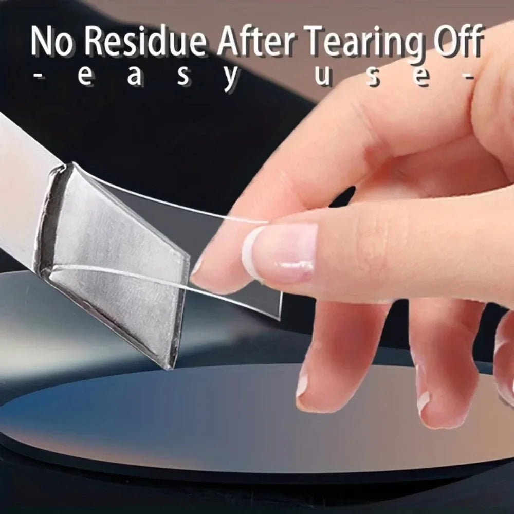 Double-Sided Nano Tape – Reusable, Waterproof & Transparent